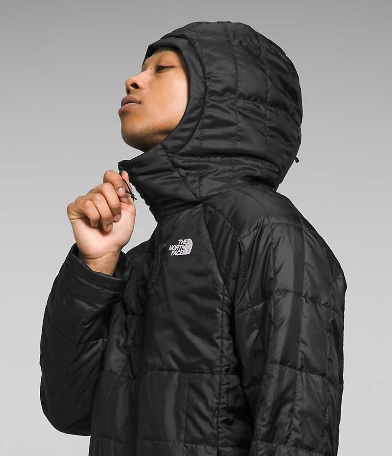 The North Face Circaloft ¼-Zip Pullover Dunjacka Herr Svarta | SE ZBNGFJ