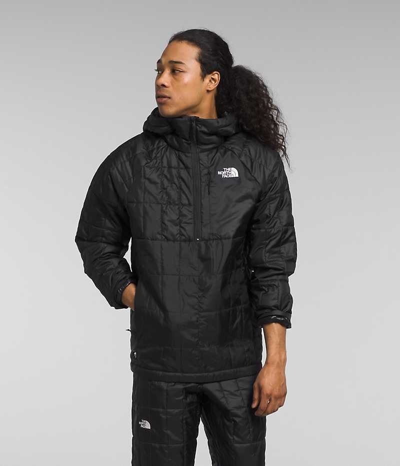 The North Face Circaloft ¼-Zip Pullover Dunjacka Herr Svarta | SE ZBNGFJ