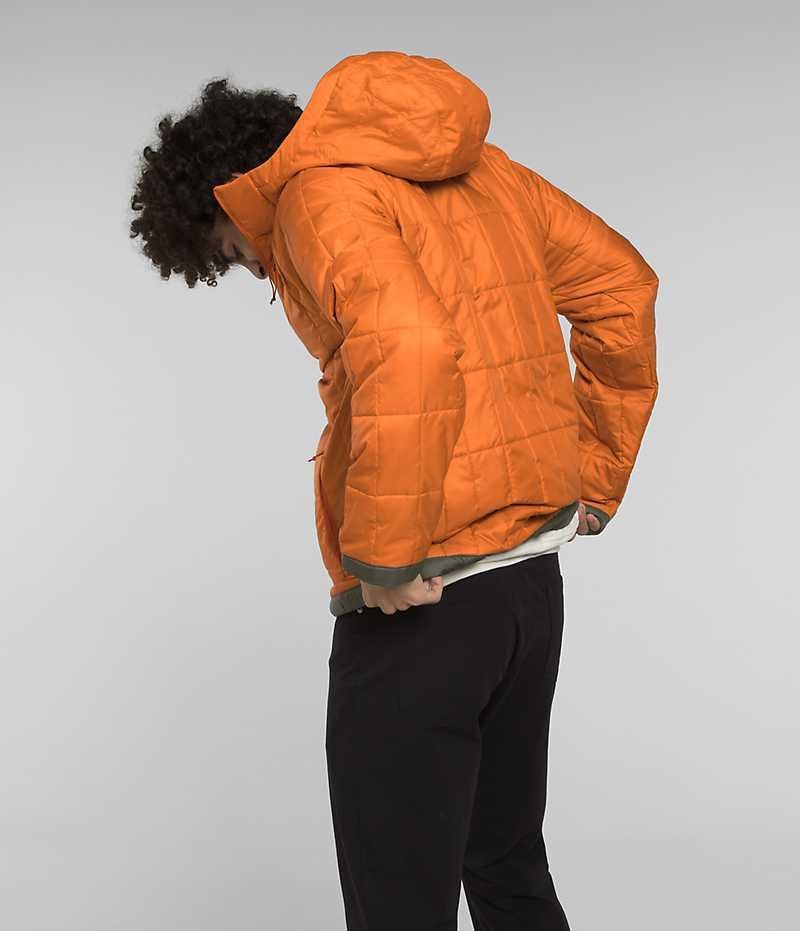 The North Face Circaloft ¼-Zip Pullover Dunjacka Herr Orange | SVERIGE FKPYSZ