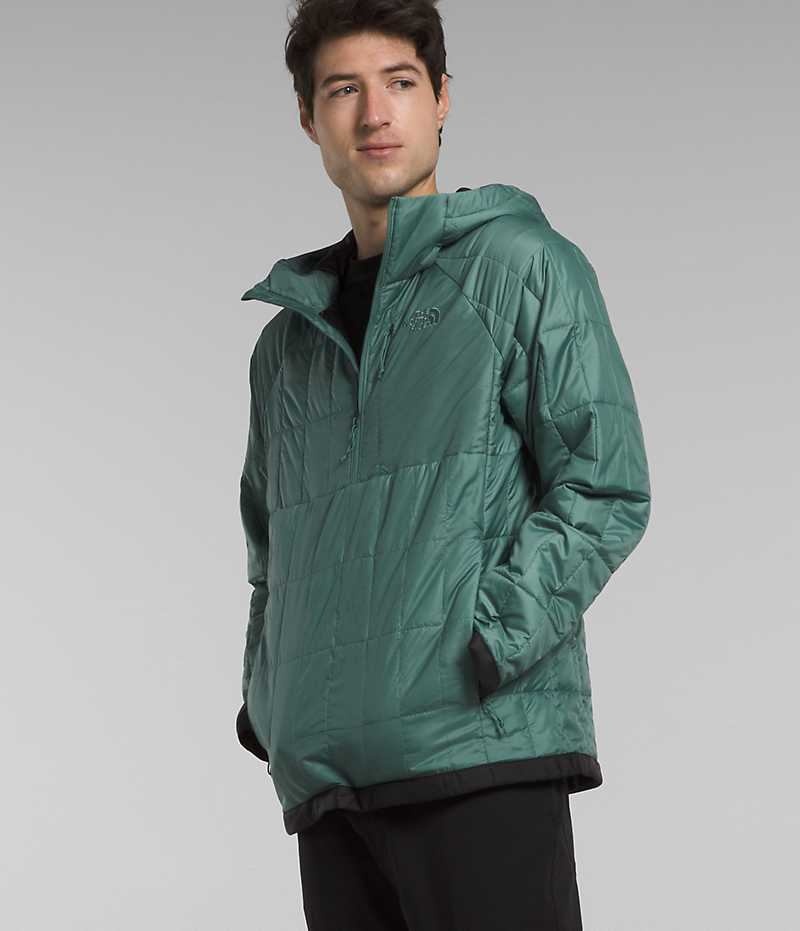 The North Face Circaloft ¼-Zip Pullover Dunjacka Herr Gröna | STOCKHOLM KGURZW