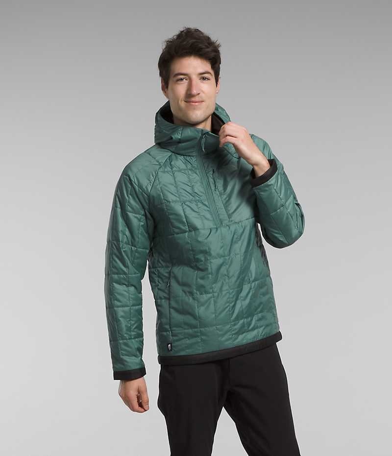 The North Face Circaloft ¼-Zip Pullover Dunjacka Herr Gröna | STOCKHOLM KGURZW