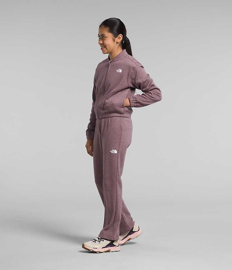 The North Face Cozy Dream Full-Zip Fleecejackor Tjej Fuchsia | SE NBHADW