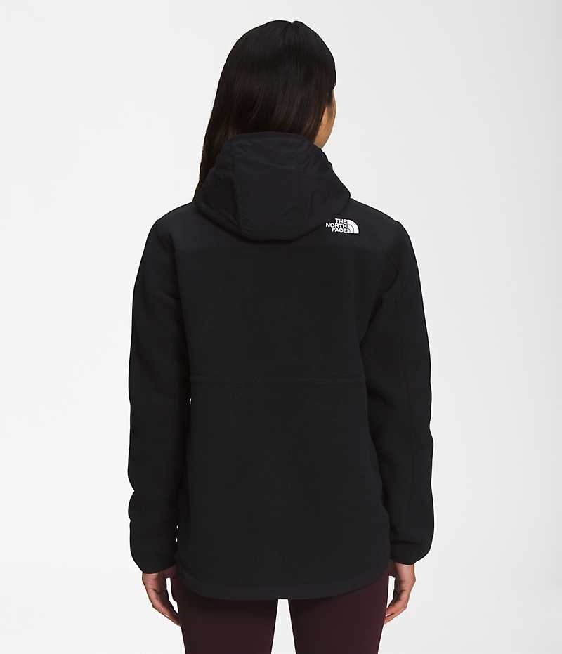 The North Face Denali Hoodie Fleecejackor Dam Svarta | STOCKHOLM OTWFME