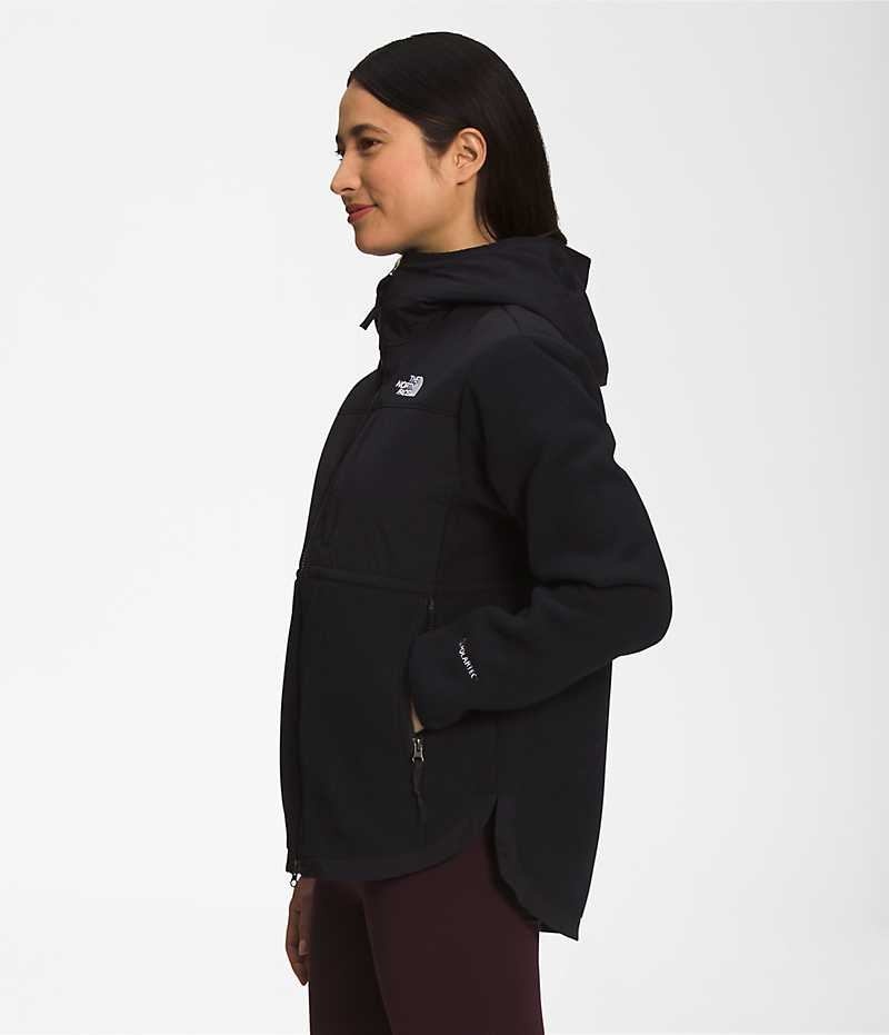 The North Face Denali Hoodie Fleecejackor Dam Svarta | STOCKHOLM OTWFME