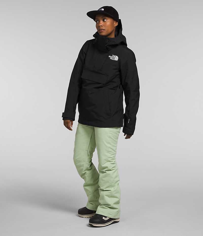 The North Face Driftview Anorak Isolerade Jackor Dam Svarta | STOCKHOLM SKZQHL