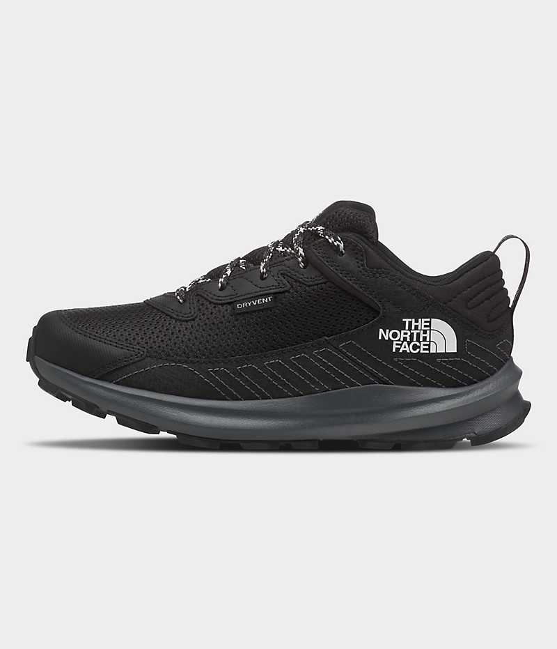 The North Face Fastpack Hiker Vattentäta Sneakers Tjej Svarta | SVERIGE CPTYRD