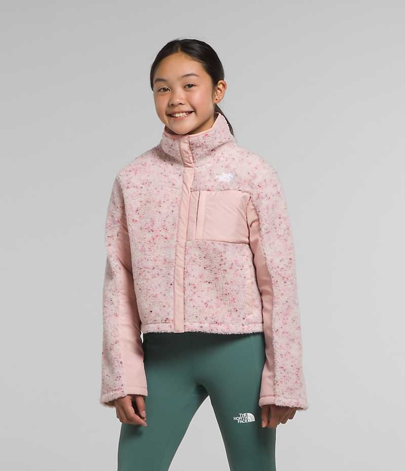 The North Face Fleece Mashup Fleecejackor Tjej Rosa | SVERIGE BJSXKW