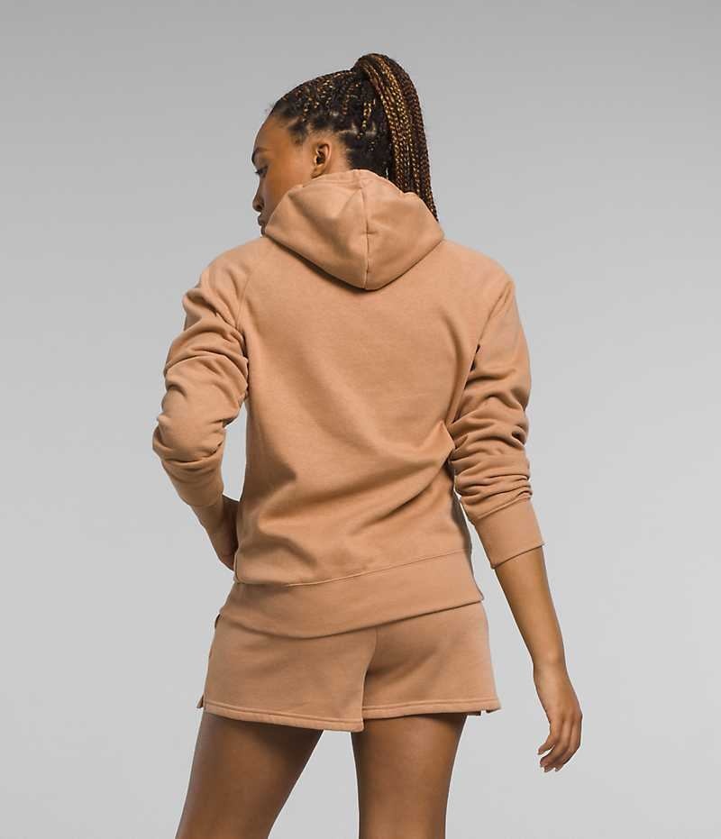 The North Face Half Dome Pullover Hoodie Dam Bruna | SVERIGE QFUZHN