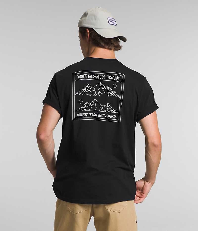 The North Face Korta Sleeve Solo T-Shirt Herr Svarta | STOCKHOLM WSPREV