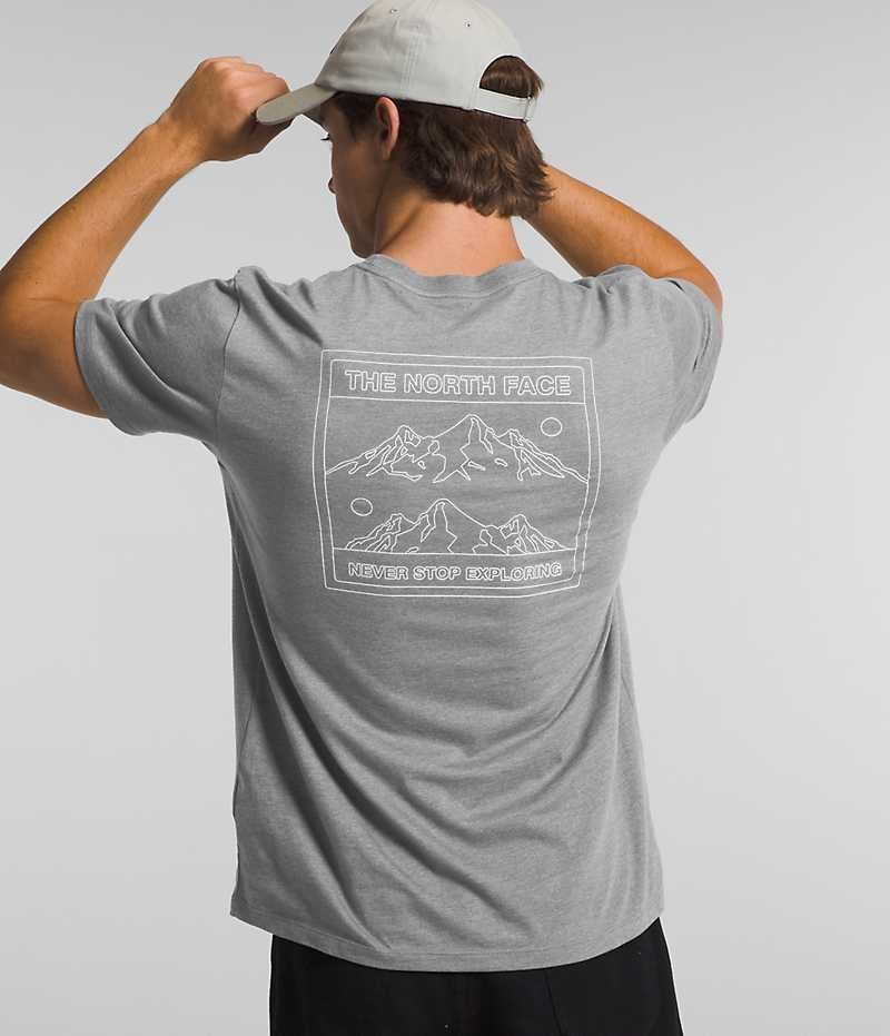 The North Face Korta Sleeve Solo T-Shirt Herr Grå | SVERIGE LWGVMD