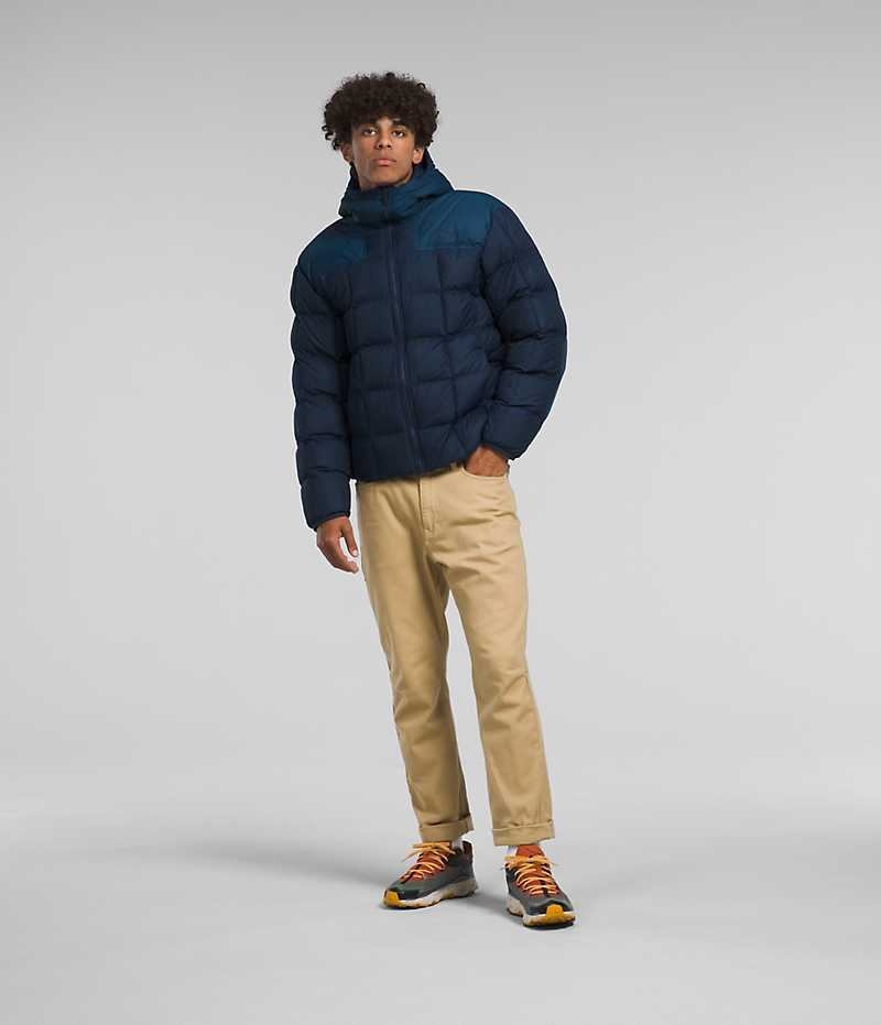 The North Face Lhotse Reversible Hoodie Dunjacka Herr Marinblå | SVERIGE LRVMTN