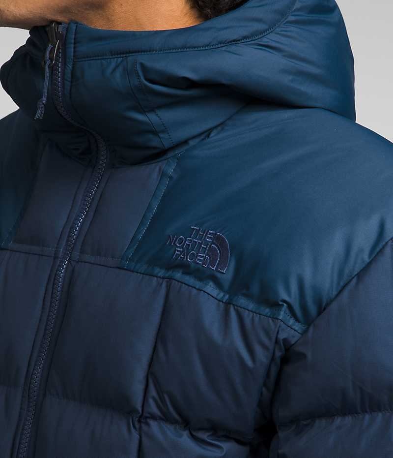 The North Face Lhotse Reversible Hoodie Dunjacka Herr Marinblå | SVERIGE LRVMTN