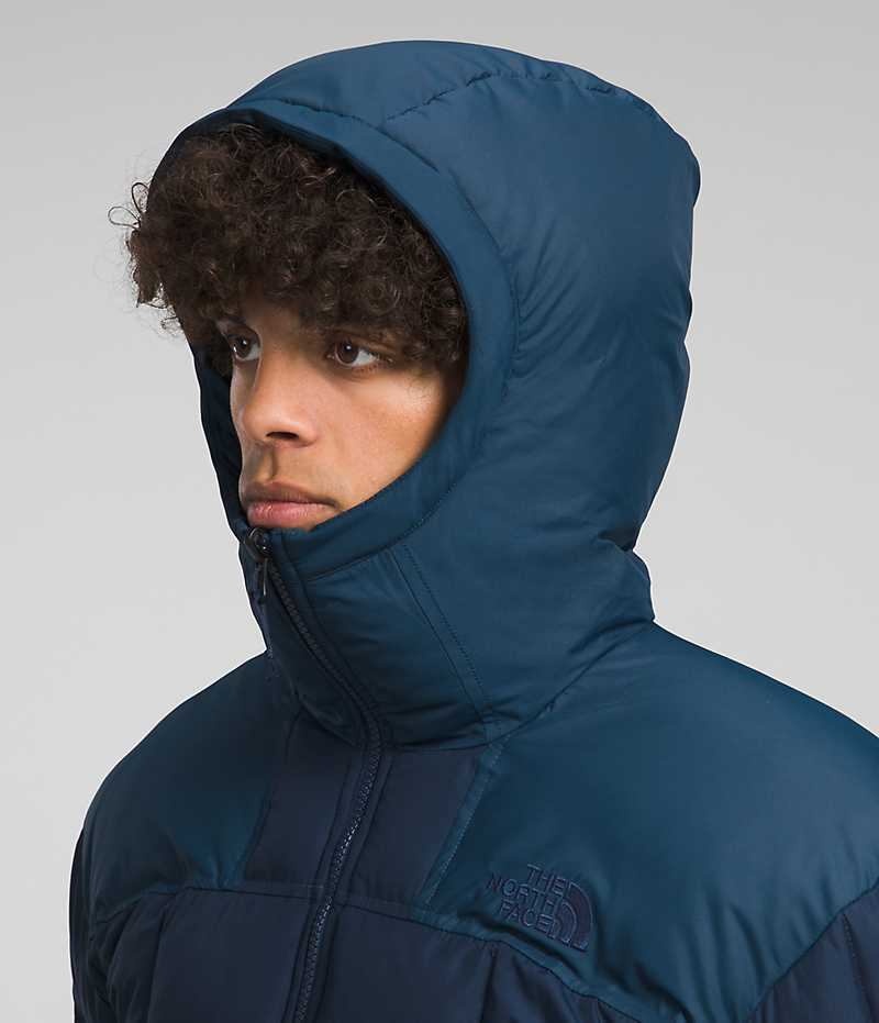 The North Face Lhotse Reversible Hoodie Dunjacka Herr Marinblå | SVERIGE LRVMTN