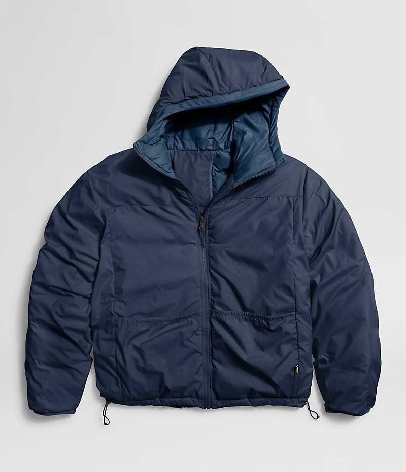 The North Face Lhotse Reversible Hoodie Dunjacka Herr Marinblå | SVERIGE LRVMTN