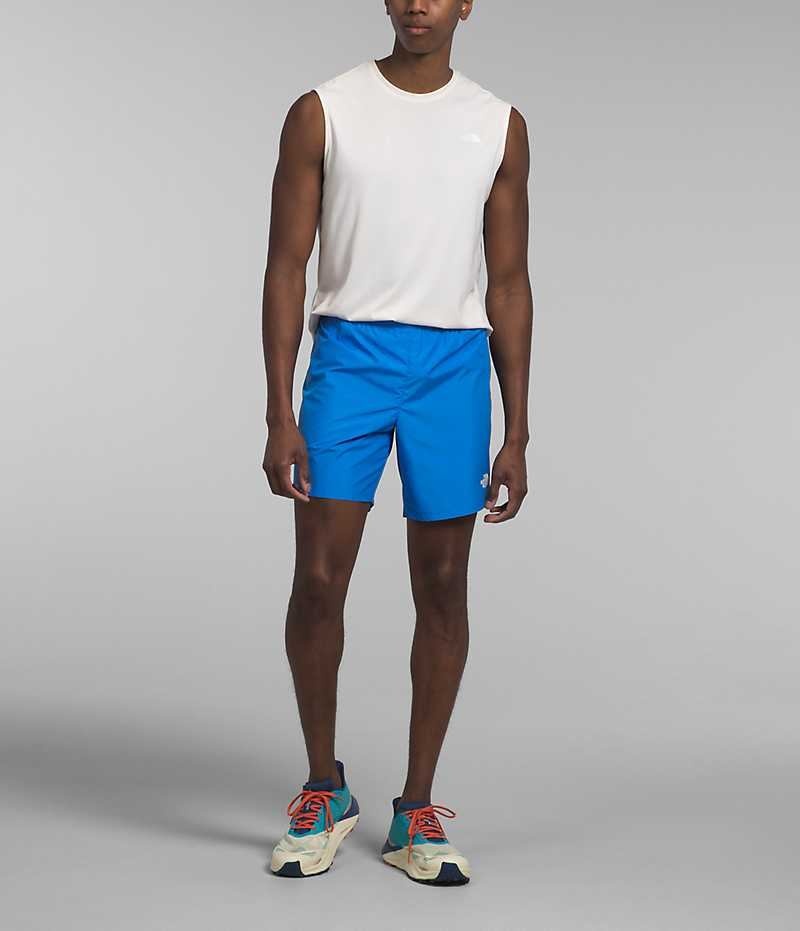 The North Face Limitless Run Shorts Herr Blå | SVERIGE AGRBZN