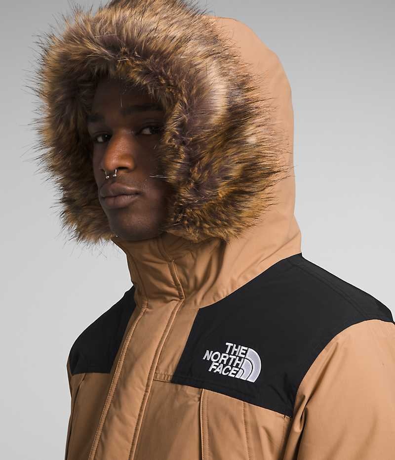 The North Face McMurdo Parka Herr Beige | SVERIGE GUKFRX