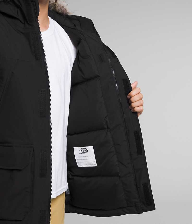 The North Face McMurdo Parka Pojke Svarta | SE PLOUIE