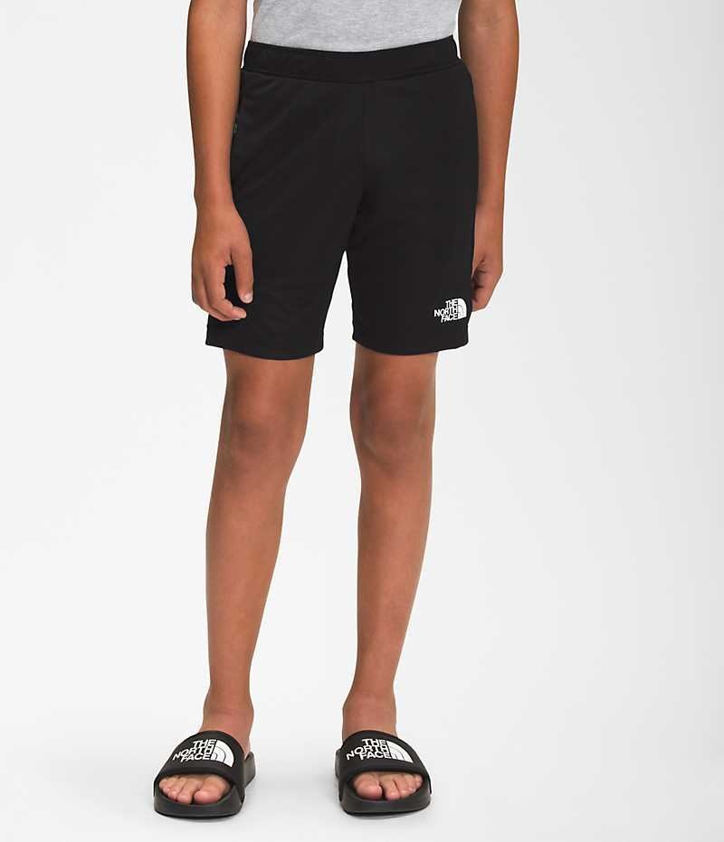 The North Face Never Stop Knit Tränings Shorts Pojke Svarta | STOCKHOLM MCYPBJ