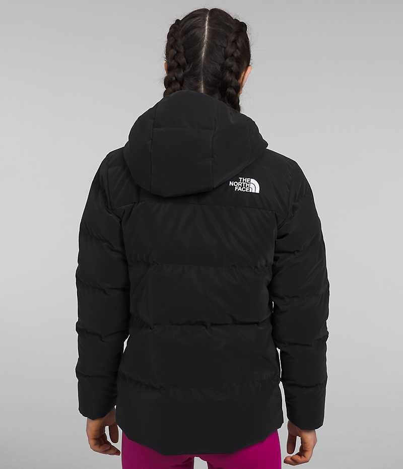 The North Face North Down Fleece-Fodrade Parka Tjej Svarta | STOCKHOLM GQWCHL