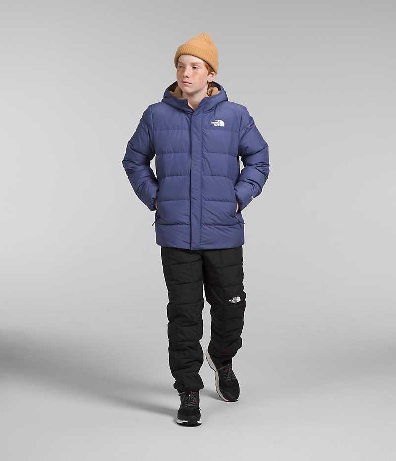 The North Face North Down Fleece-Fodrade Parka Pojke Blå | STOCKHOLM MNYFGD