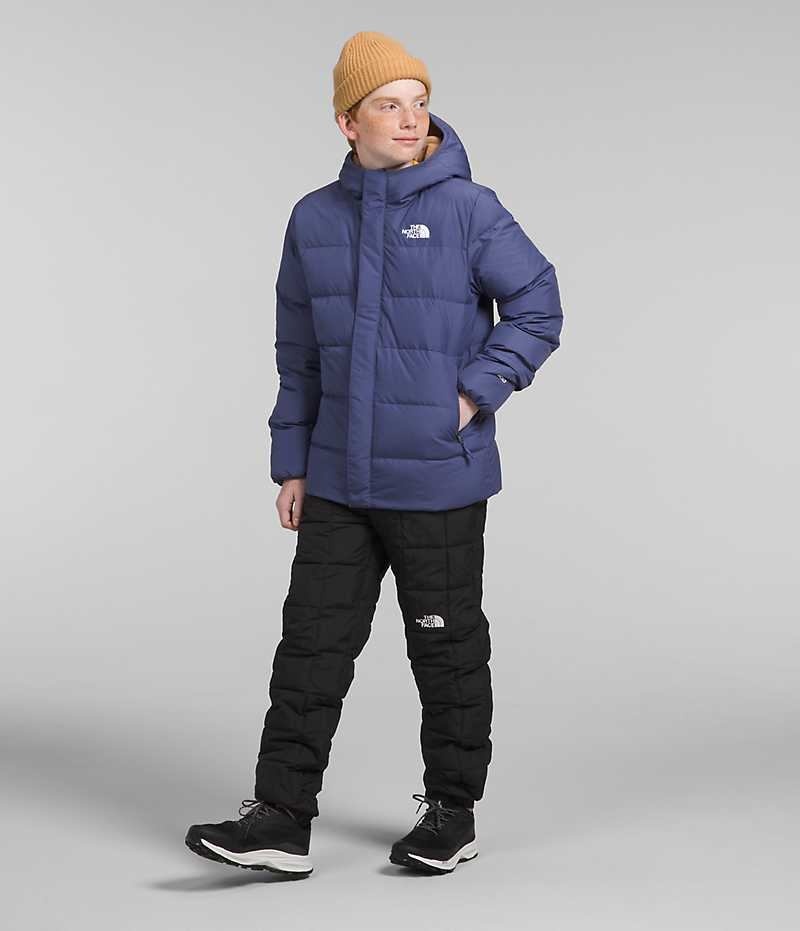 The North Face North Down Fleece-Fodrade Parka Pojke Blå | STOCKHOLM MNYFGD