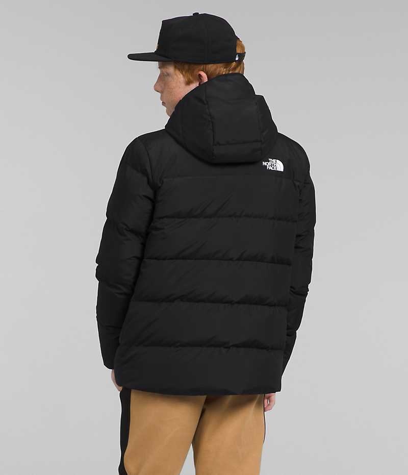 The North Face North Down Fleece-Fodrade Parka Pojke Svarta | SE DKESHX