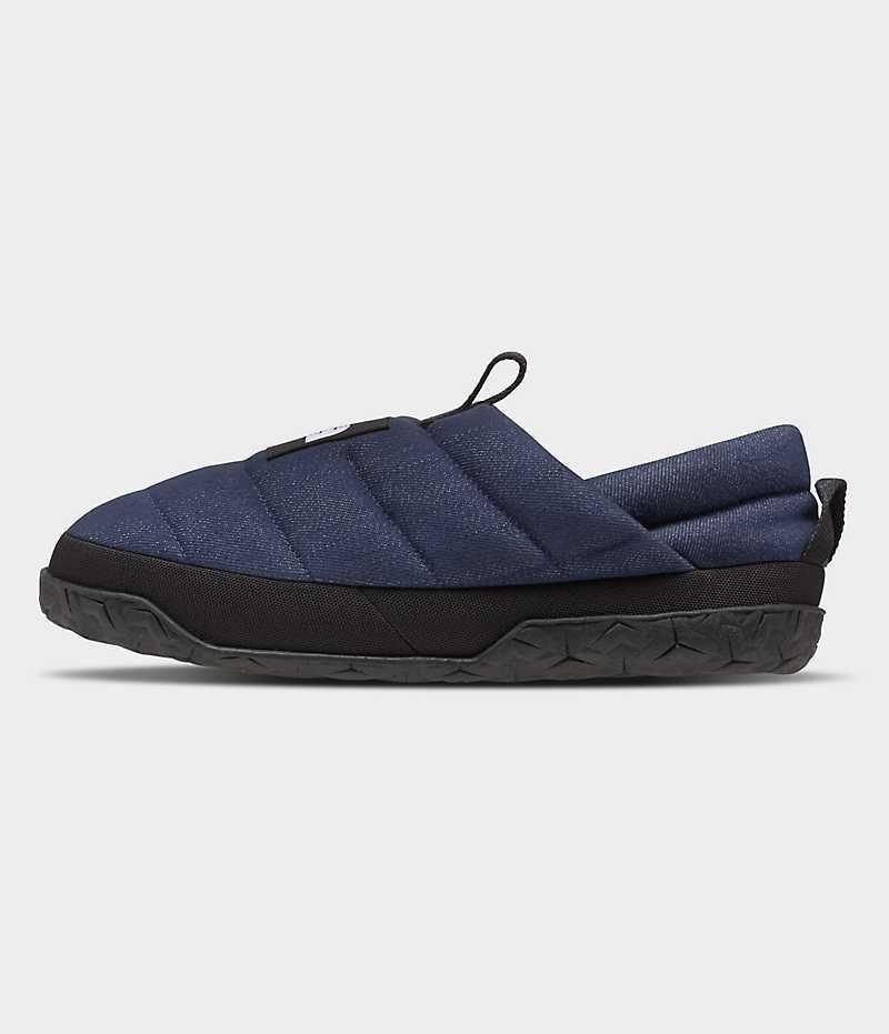 The North Face Nuptse Denim Mules Dam Blå | SE DVKSOW