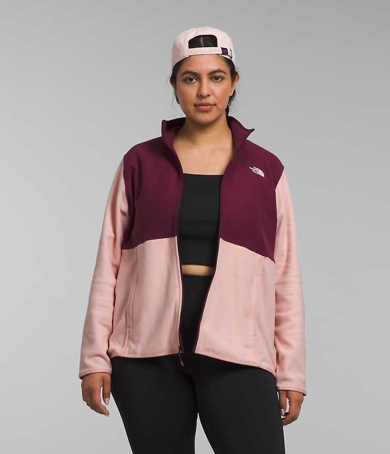 The North Face Plus Alpine Polartec® 100 Fleecejackor Dam Rosa | SVERIGE VYSQHC