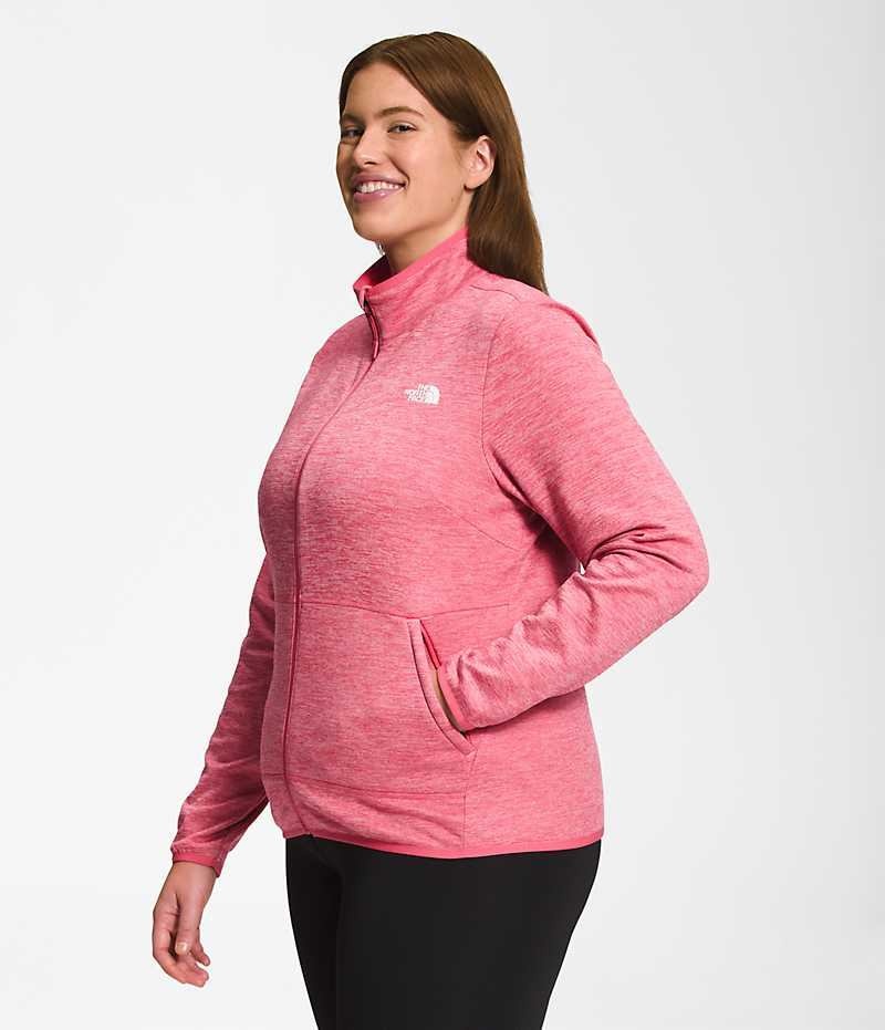 The North Face Plus Canyonlands Full-Zip Fleecejackor Dam Rosa | SVERIGE WRBOGE