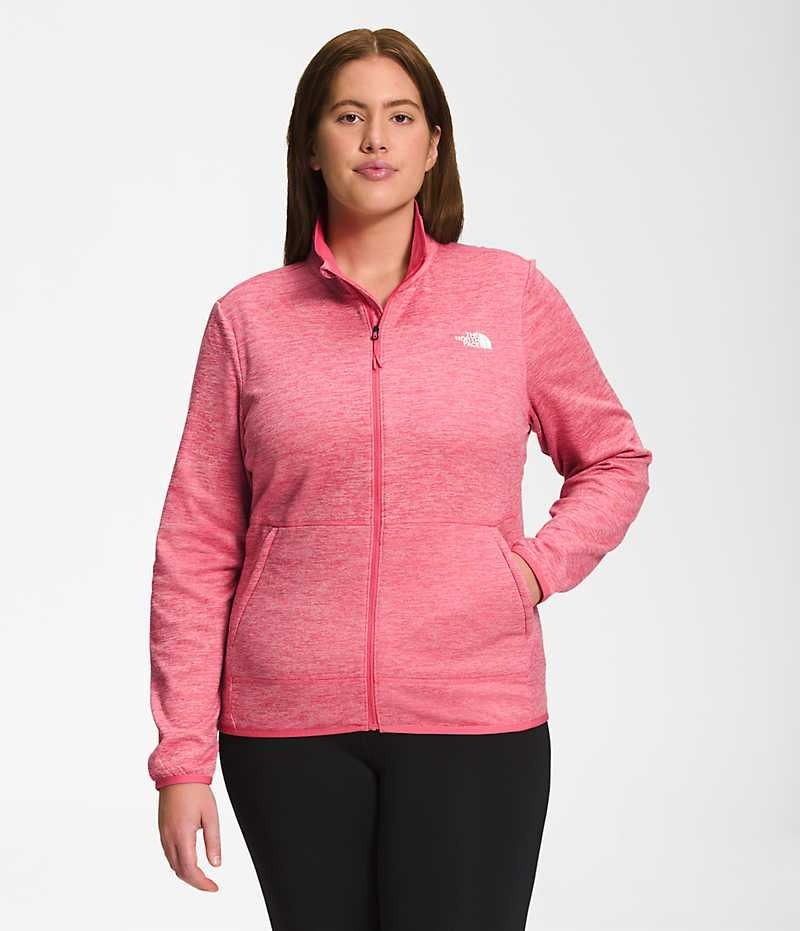 The North Face Plus Canyonlands Full-Zip Fleecejackor Dam Rosa | SVERIGE WRBOGE