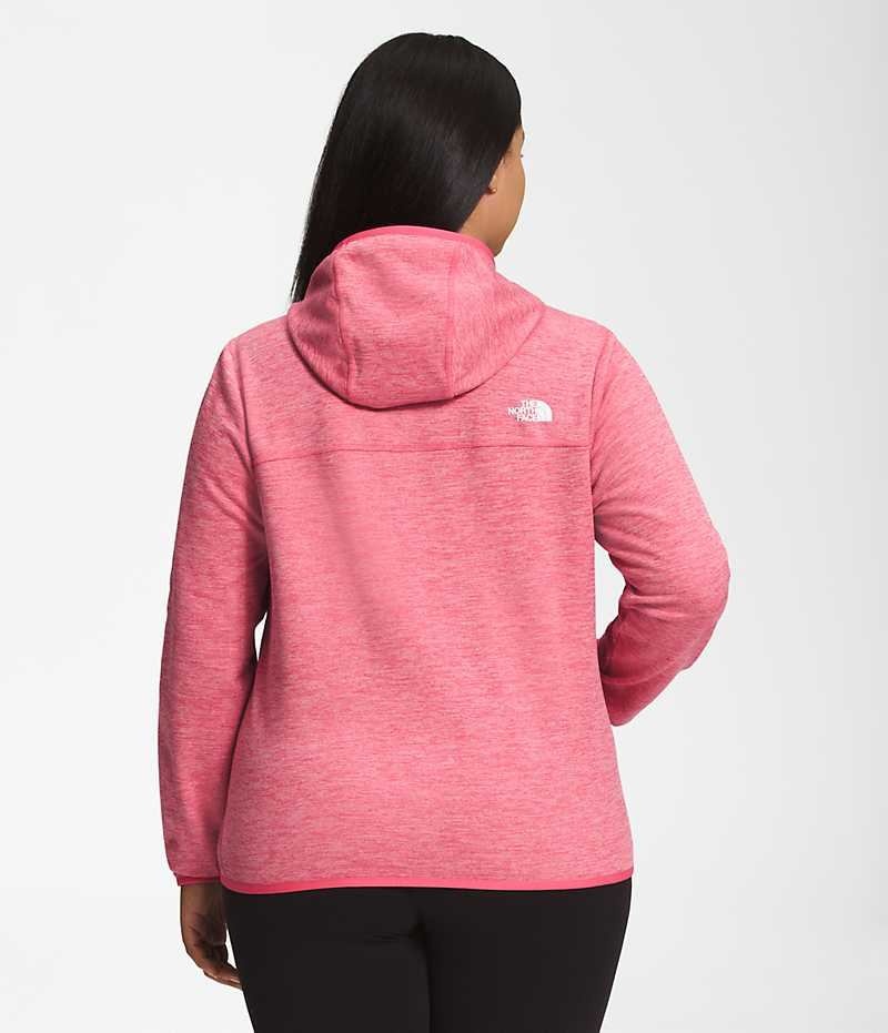 The North Face Plus Canyonlands Hoodie Fleecejackor Dam Rosa | STOCKHOLM CRONMY