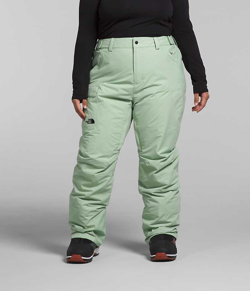 The North Face Plus Freedom Isolerade Byxor Dam Mintgröna | SE HFDVPZ