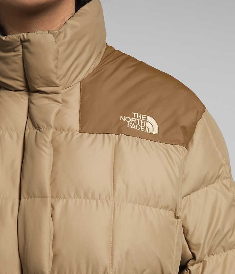 The North Face Plus Lhotse Reversible Dunjacka Dam Khaki | SE FQTECX