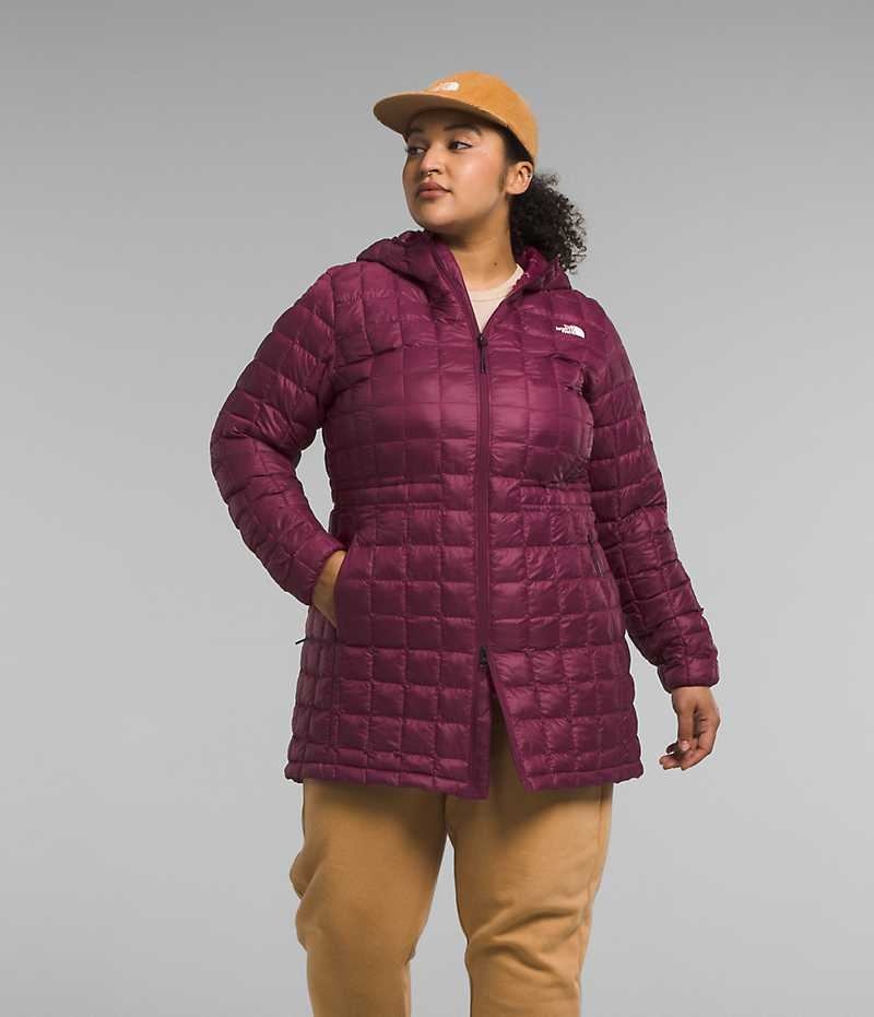 The North Face Plus ThermoBall™ Eco Parka Dam Röda | SE BNYVGE