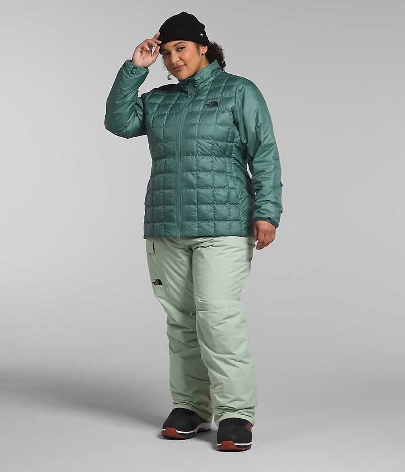 The North Face Plus ThermoBall™ Eco Snow Triclimate® Isolerade Jackor Dam Gröna | SE MJHCRY