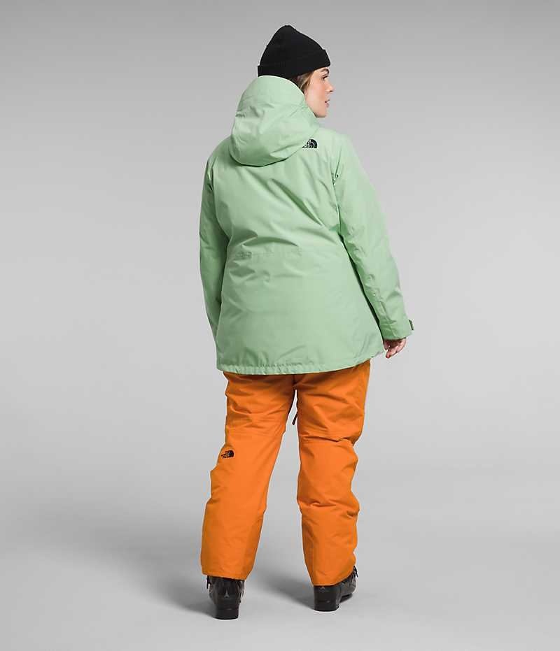 The North Face Plus ThermoBall™ Eco Snow Triclimate® Isolerade Jackor Dam Mintgröna | SVERIGE ATGYPS