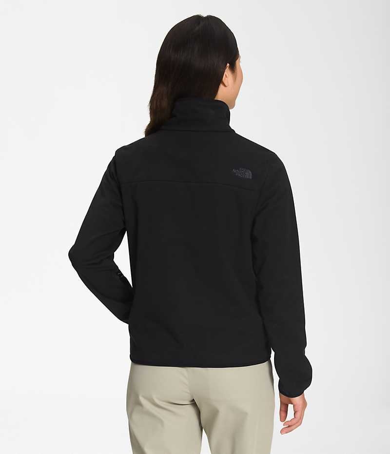 The North Face Polar Osito ¼-Zip Sweatshirt Dam Svarta | STOCKHOLM CGPONI