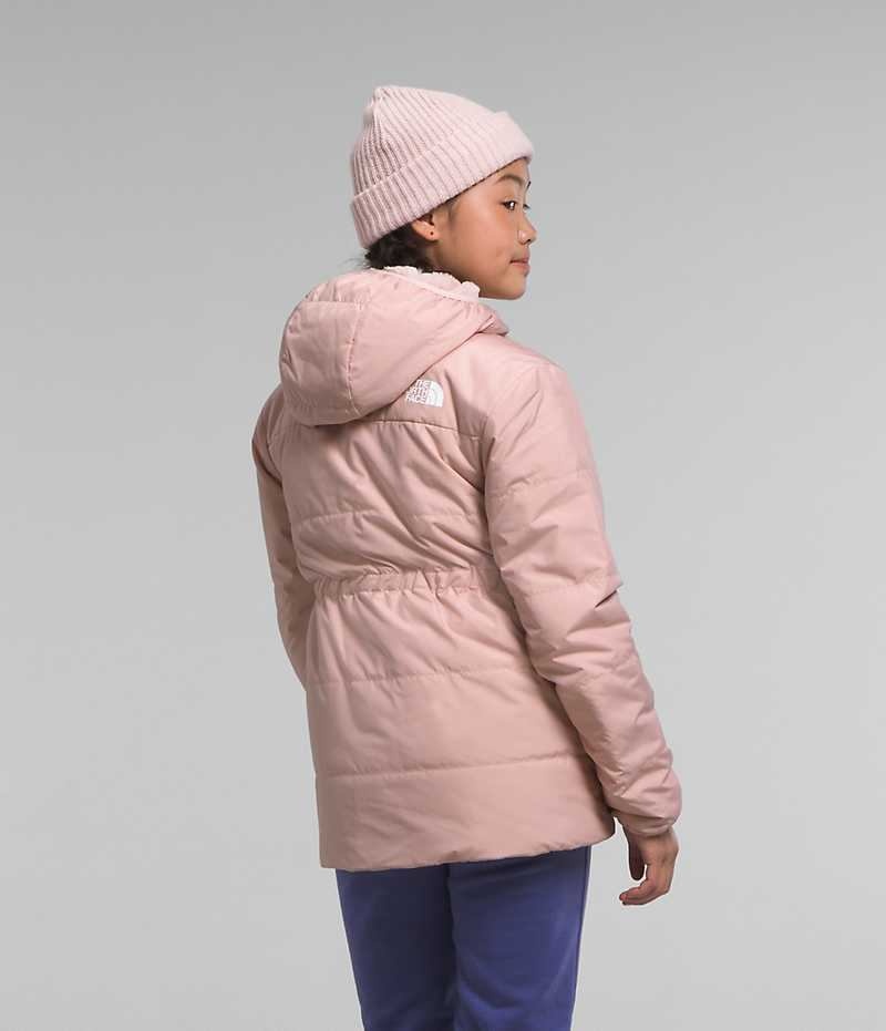 The North Face Reversible Mossbud Parka Tjej Rosa | SVERIGE ZSXJTD