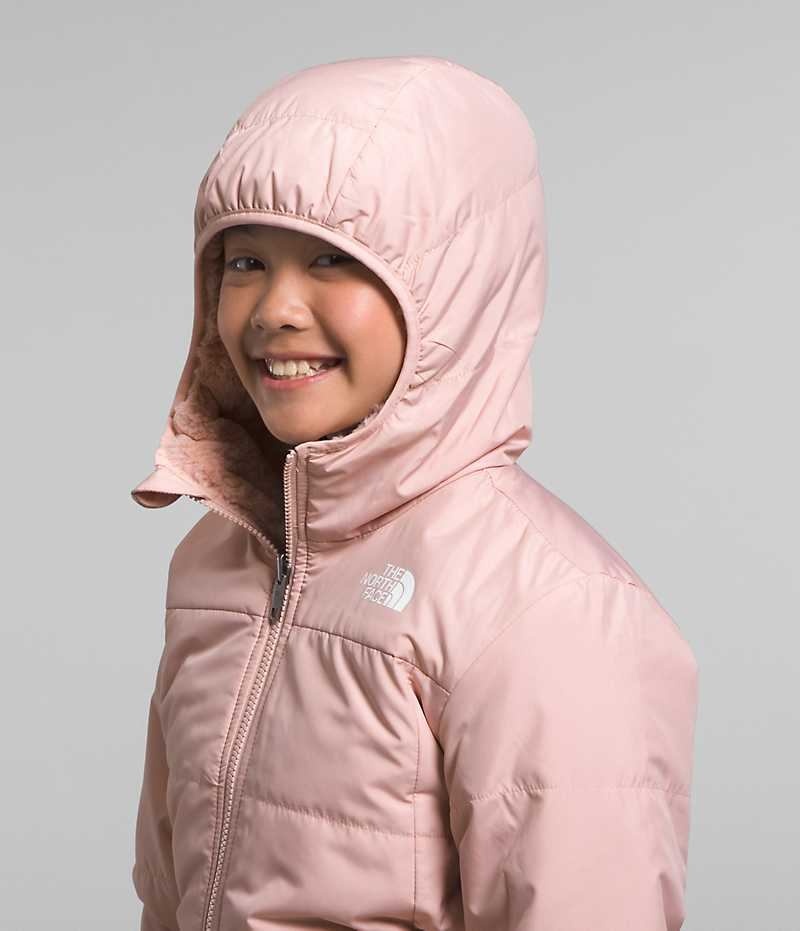 The North Face Reversible Mossbud Parka Tjej Rosa | SVERIGE ZSXJTD