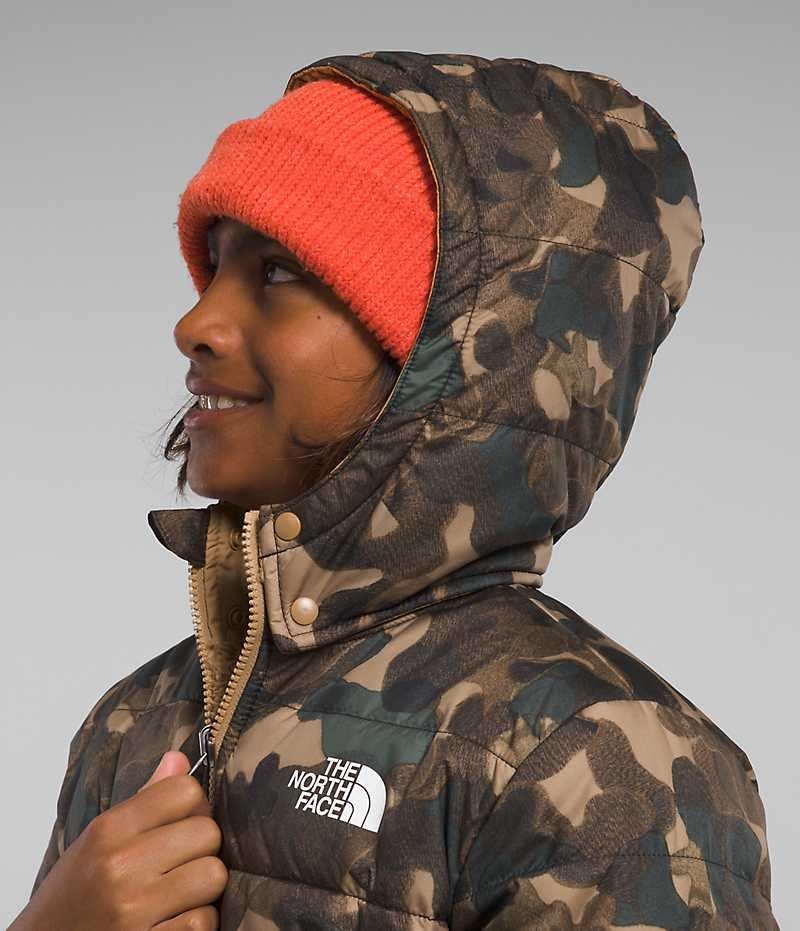 The North Face Reversible Mt Chimbo Full-Zip Hooded Fleecejackor Pojke Camo | SVERIGE APSFNL