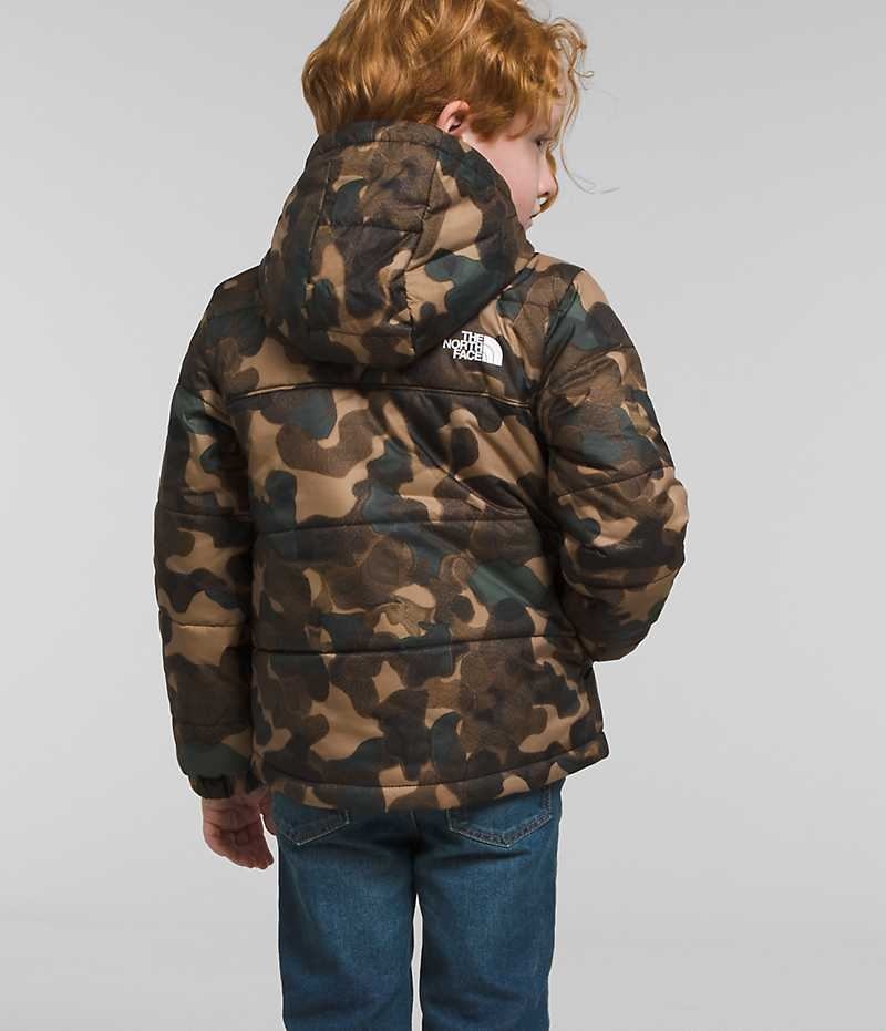 The North Face Reversible Mt Chimbo Full-Zip Hooded Fleecejackor Pojke Camo | STOCKHOLM IPQCLN