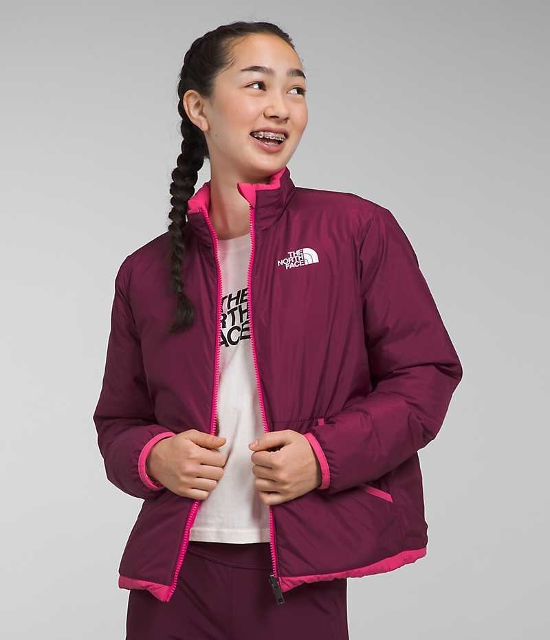 The North Face Reversible North Dunjacka Tjej Rosa | SE QYHNDI