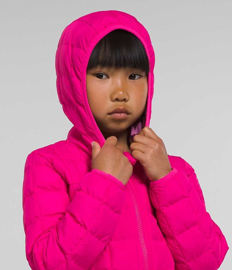 The North Face Reversible ThermoBall™ Hooded Dunjacka Tjej Rosa | SE KWBAPF