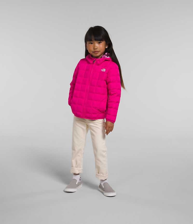 The North Face Reversible ThermoBall™ Hooded Dunjacka Tjej Rosa | SE KWBAPF