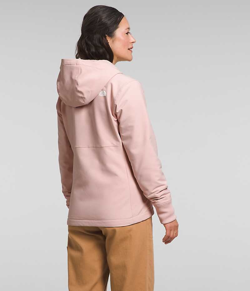 The North Face Shelbe Raschel Hoodie Softshelljacka Dam Rosa | STOCKHOLM NERSCJ