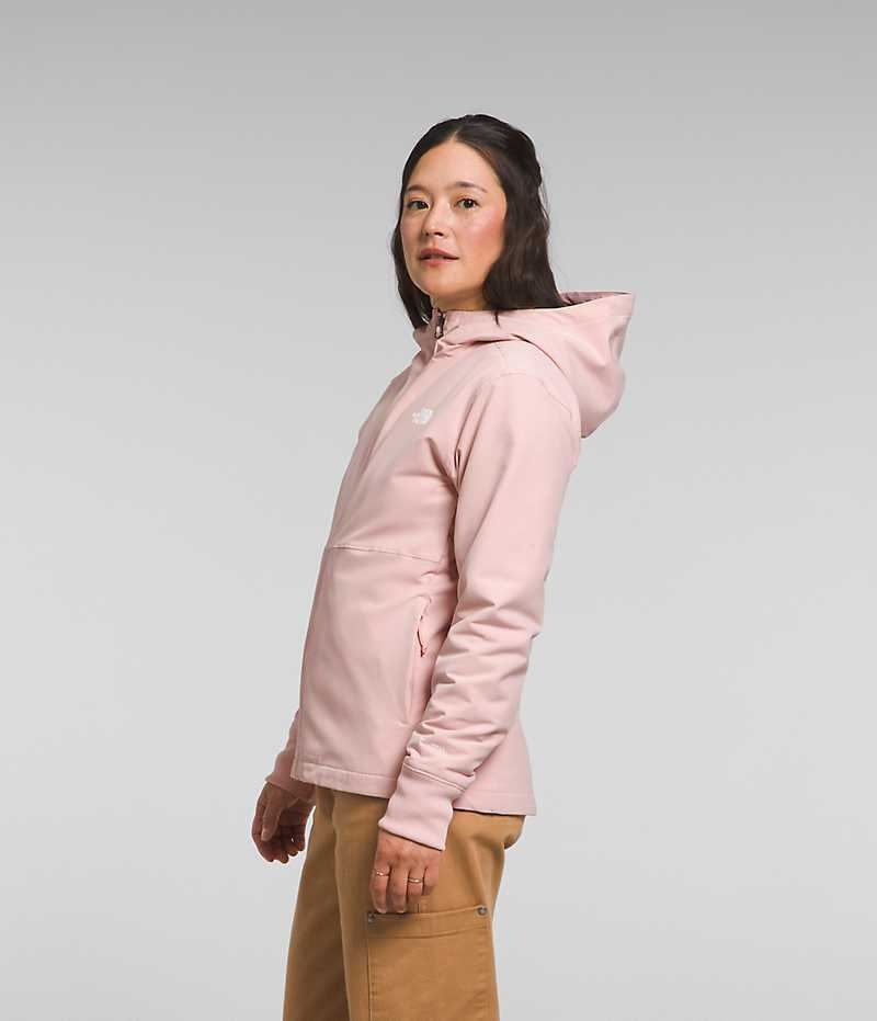 The North Face Shelbe Raschel Hoodie Softshelljacka Dam Rosa | STOCKHOLM NERSCJ