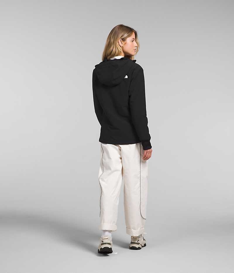 The North Face Shelbe Raschel Hoodie Softshelljacka Dam Svarta | STOCKHOLM LGCVPA