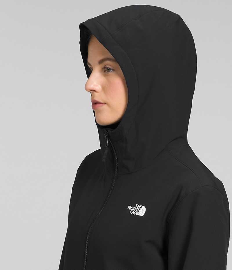 The North Face Shelbe Raschel Hoodie Softshelljacka Dam Svarta | STOCKHOLM LGCVPA