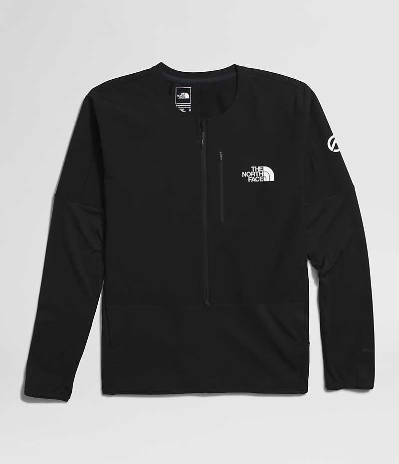 The North Face Summit Series Altimetro ¾-Zip Top Sweatshirt Herr Svarta | STOCKHOLM KCTOJM