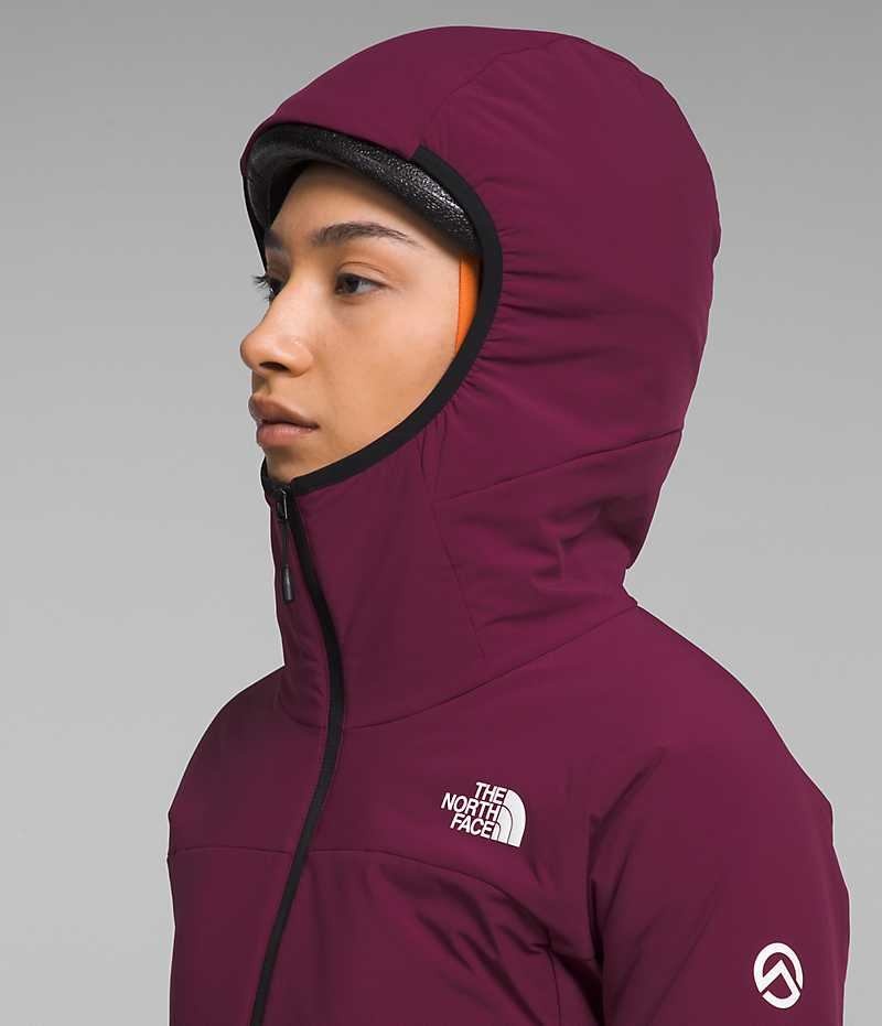 The North Face Summit Series Casaval Hoodie Hybridjacka Dam Fuchsia | STOCKHOLM RUVEZJ